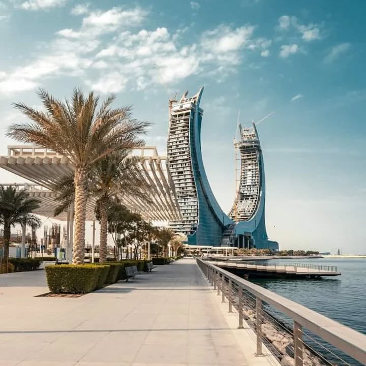 Lusila City in Duha, Qater. example of smart city