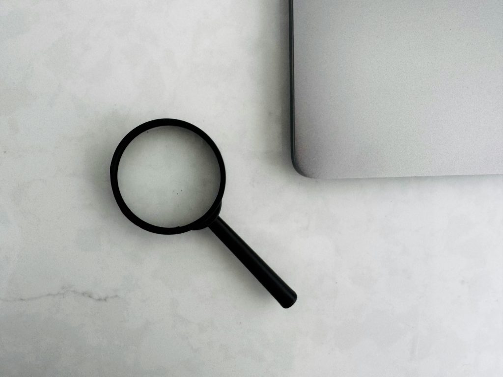 AI search engine future digital glowing interface