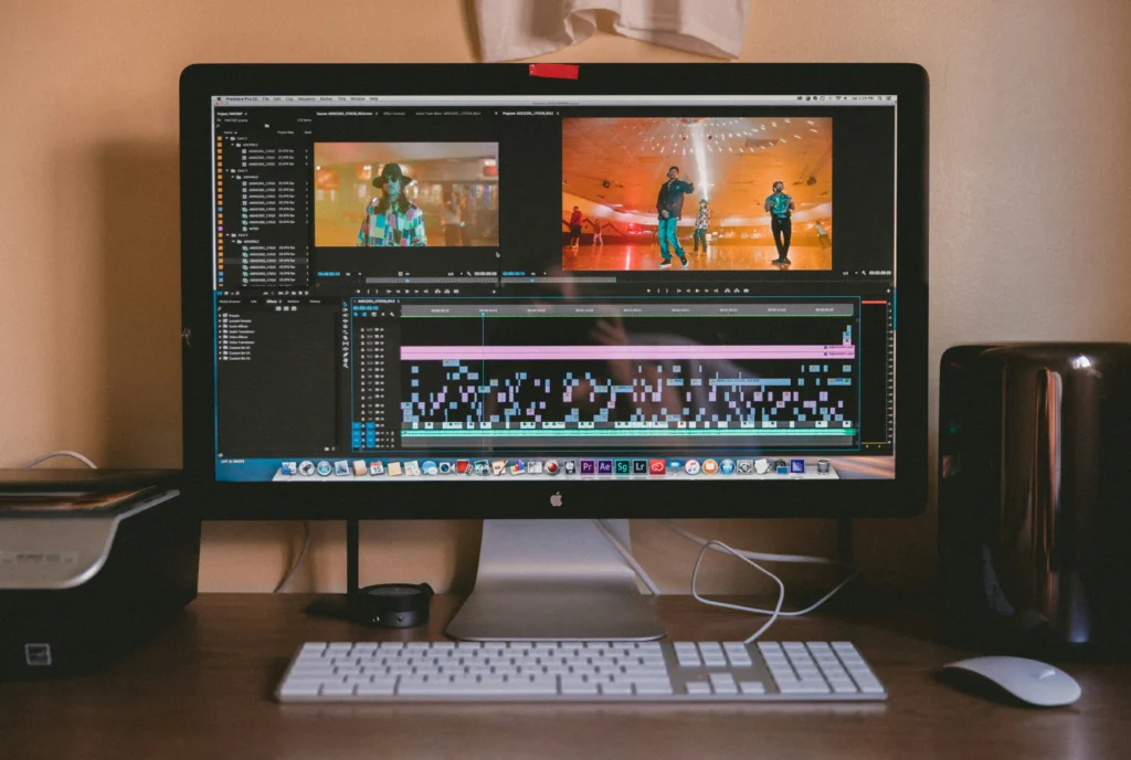 four quadrant workflow digital video concept