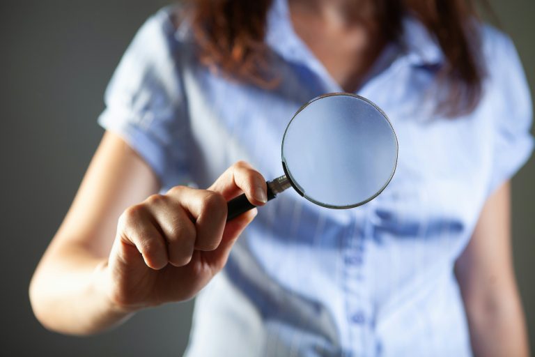 search engine research magnifying glass digital