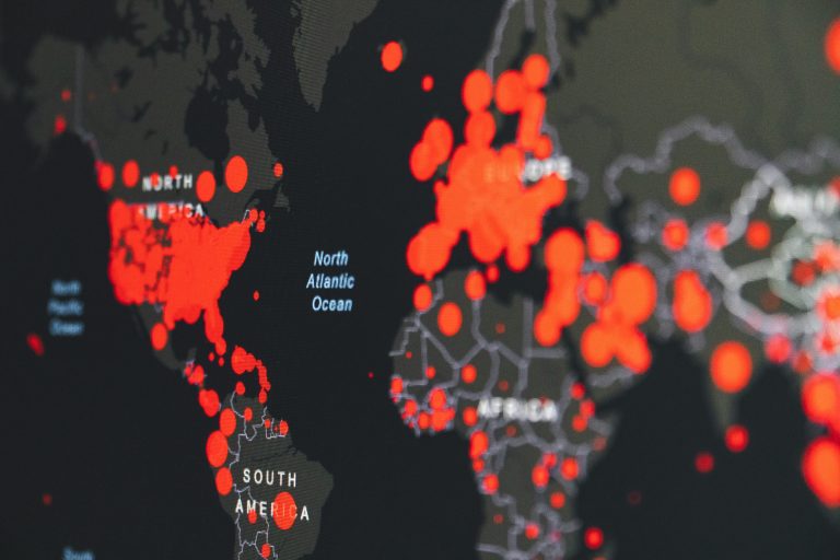 world map digital divide access technology global