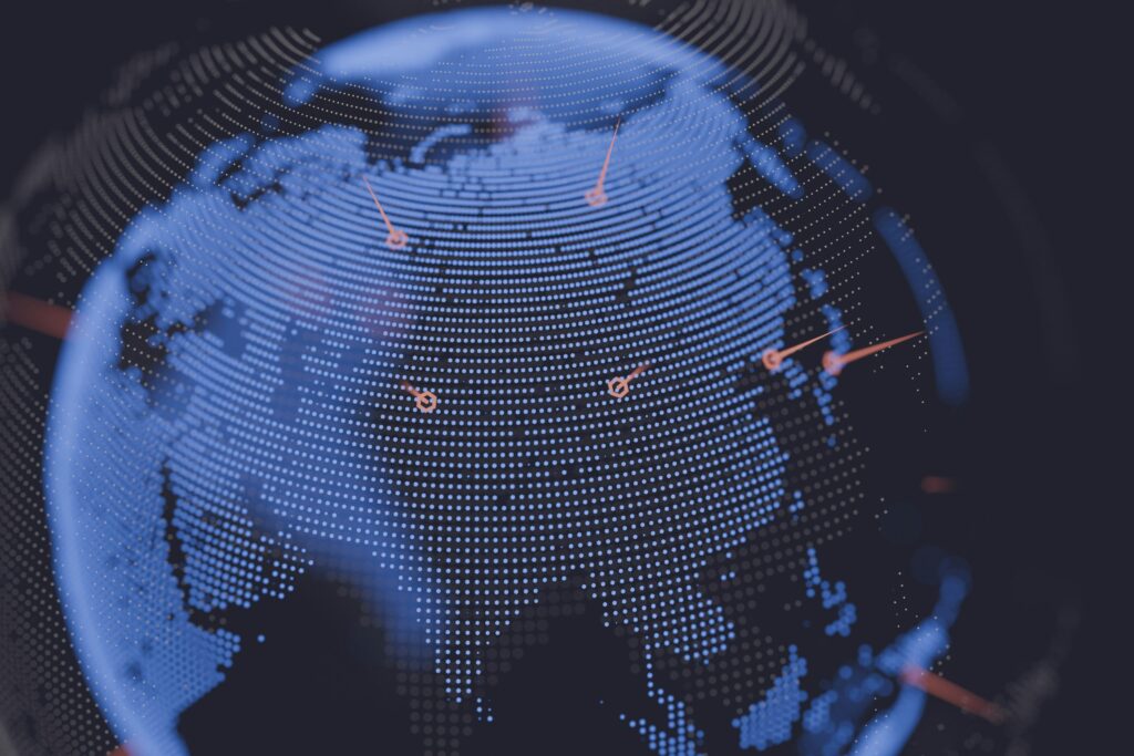 globe world map connections restricted access network