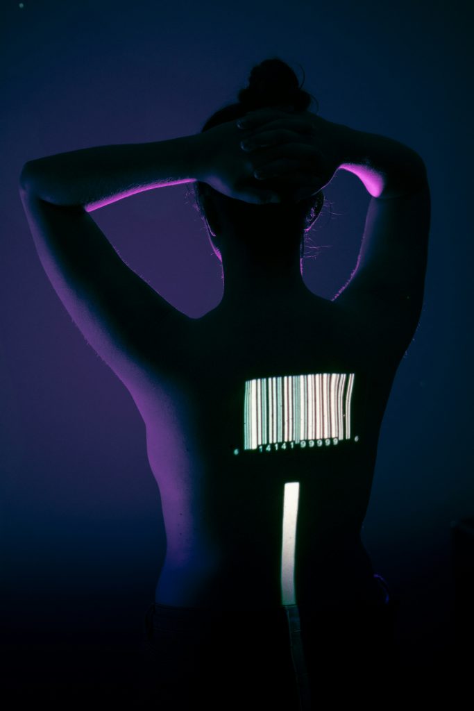 human body digital silhouette technology