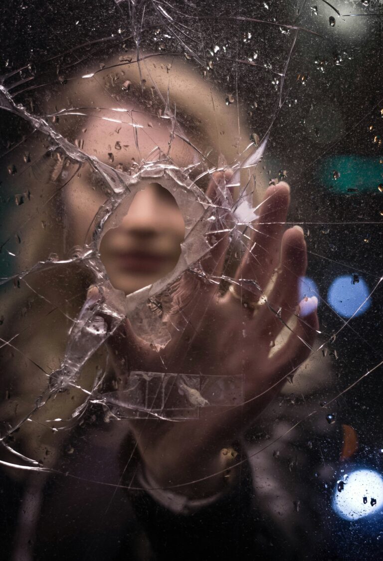 Shattered identity mirror