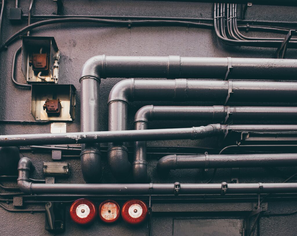 pipeline tubes industrial flow