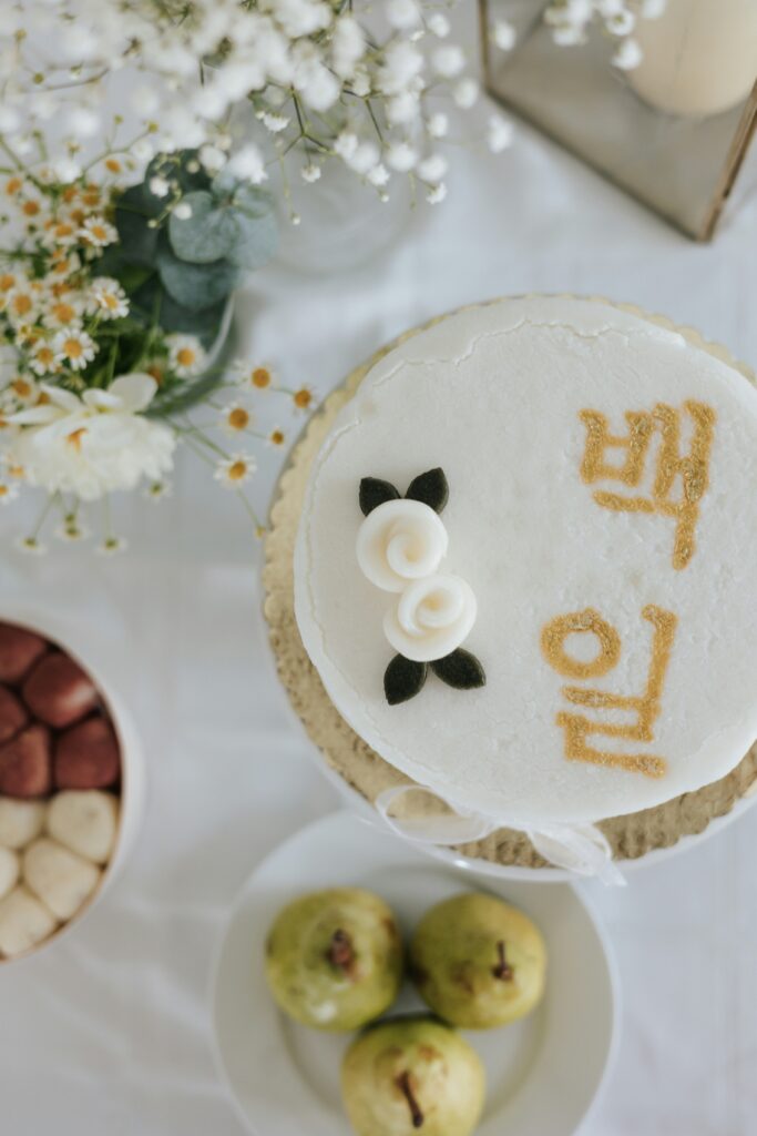 rice cake food ceremony korean traditional