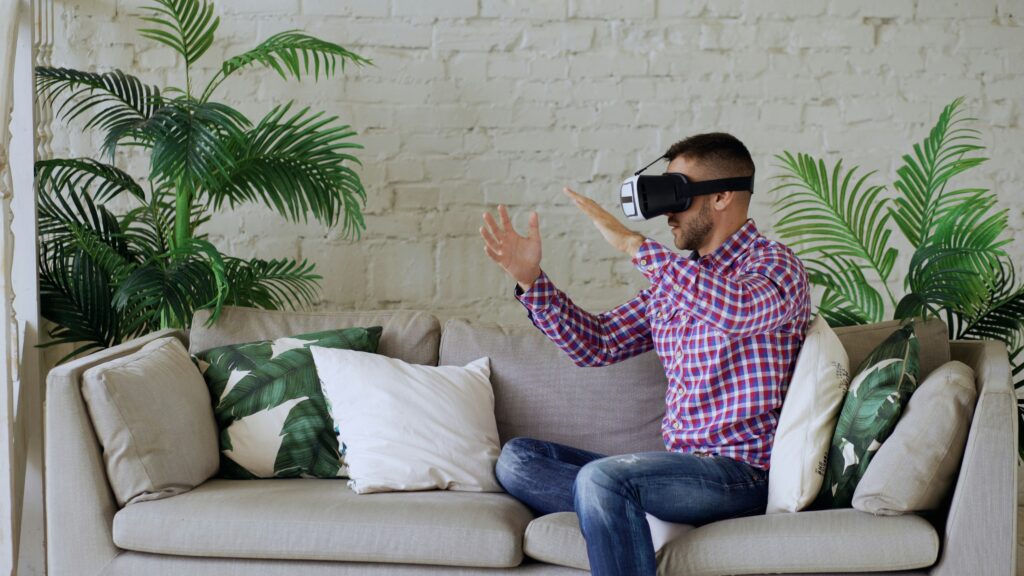 virtual world digital landscape immersive 3D metaverse