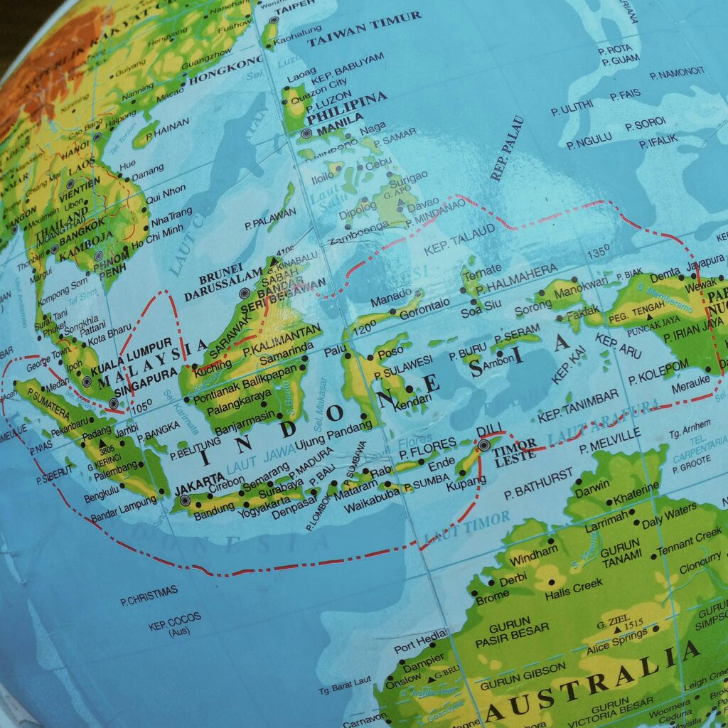 Indonesia map