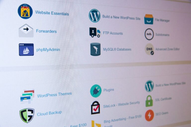 cPanel Dashboard Hosting