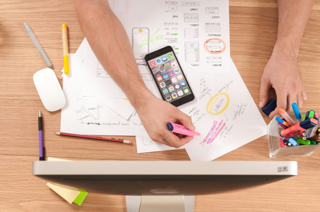content strategy planning digital marketing desk