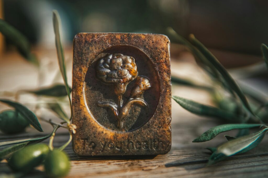 homemade olive oil soap