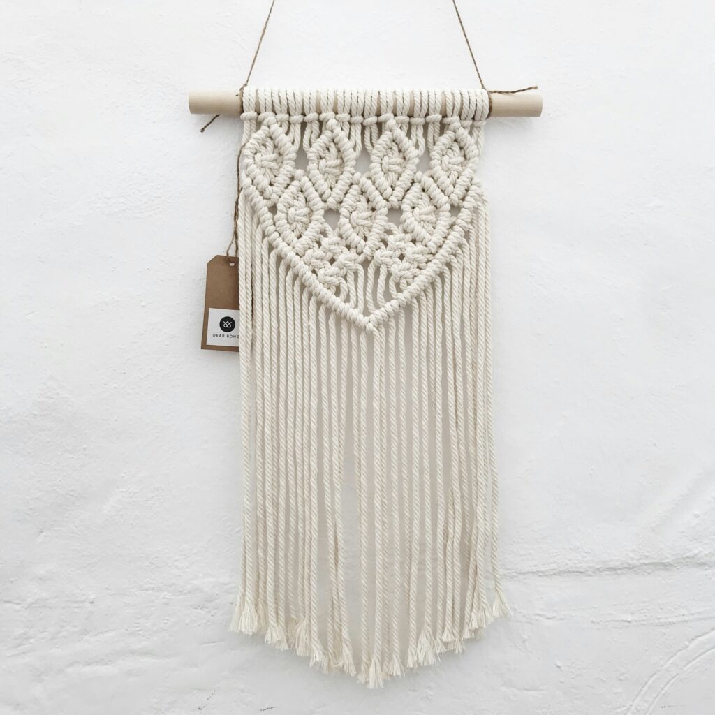 macrame wall hanging