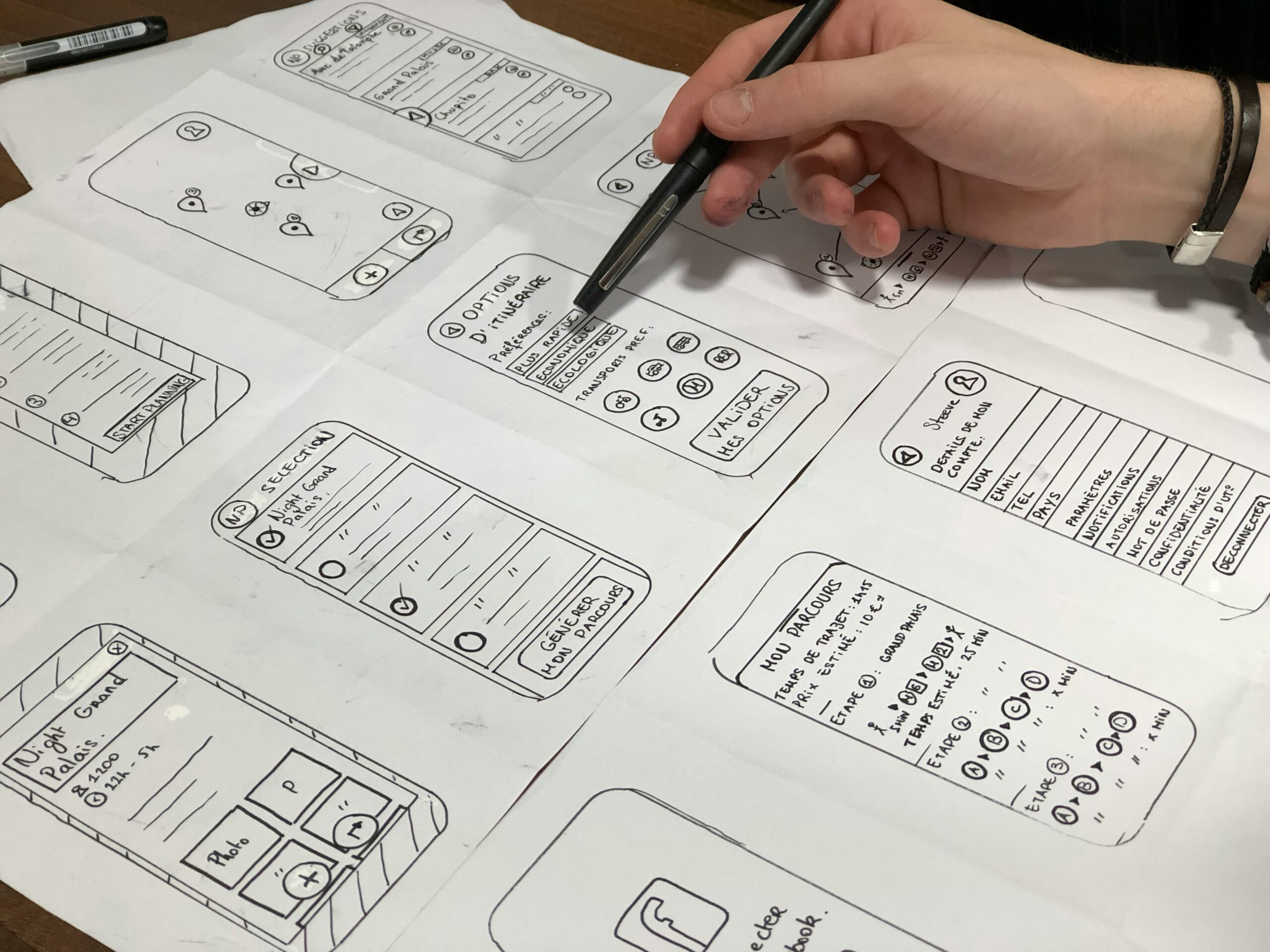 mobile app testing hands smartphone interface