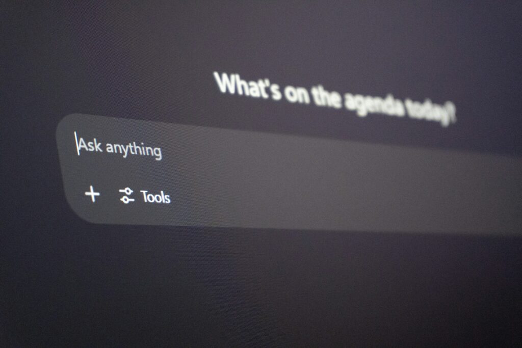 question answer FAQ interface screen digital