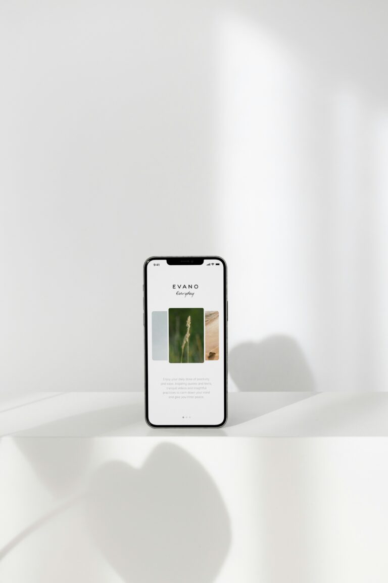 smartphone website layout