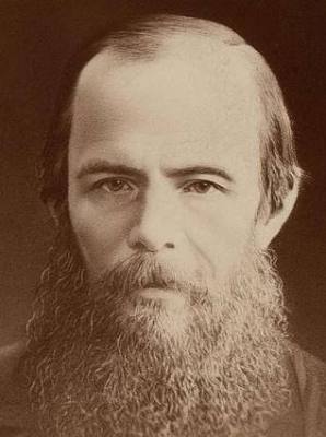 An old portrait of Fyodor Dostoevsky