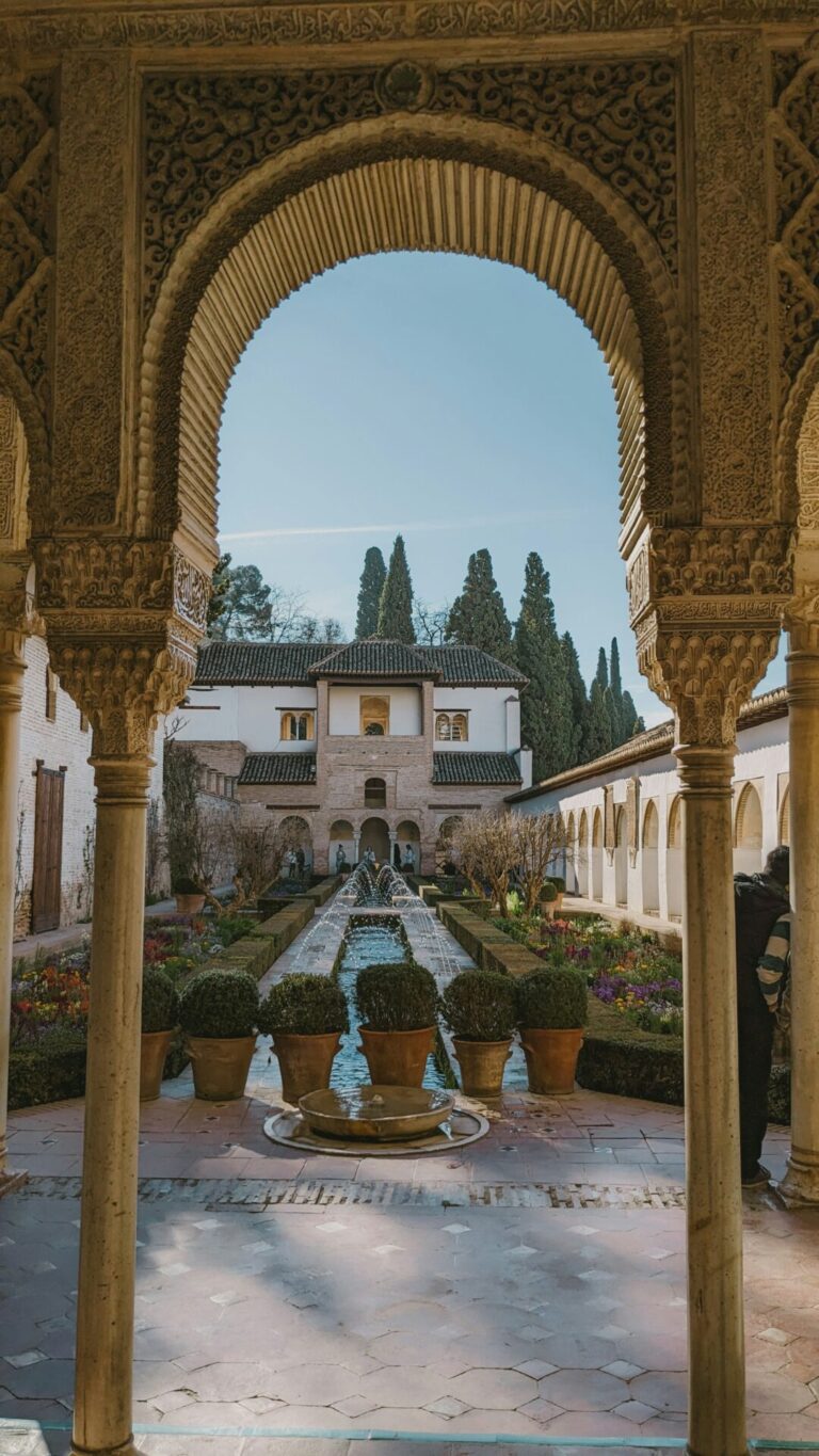 View from a hotel in Granada, Spain
