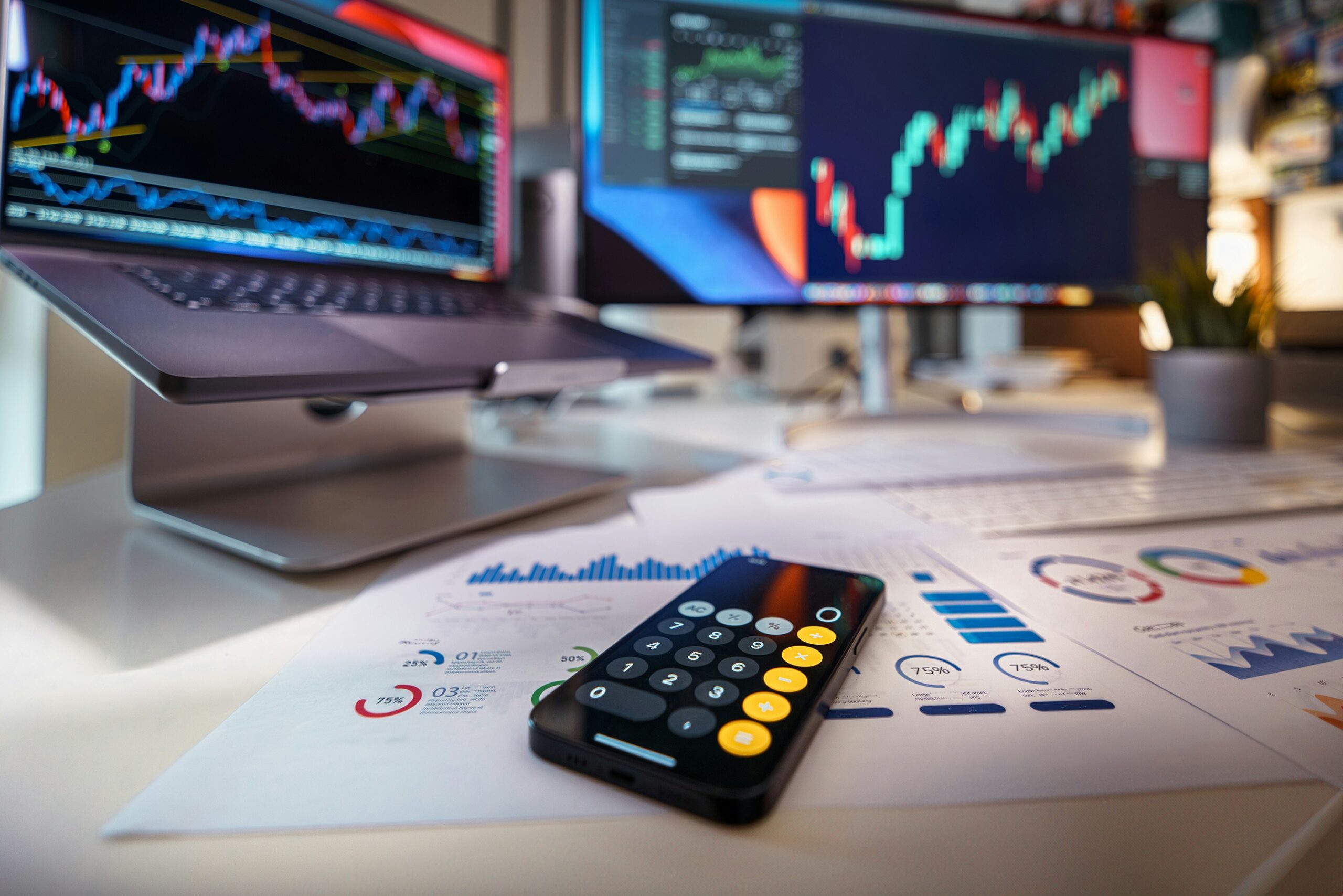 financial data table