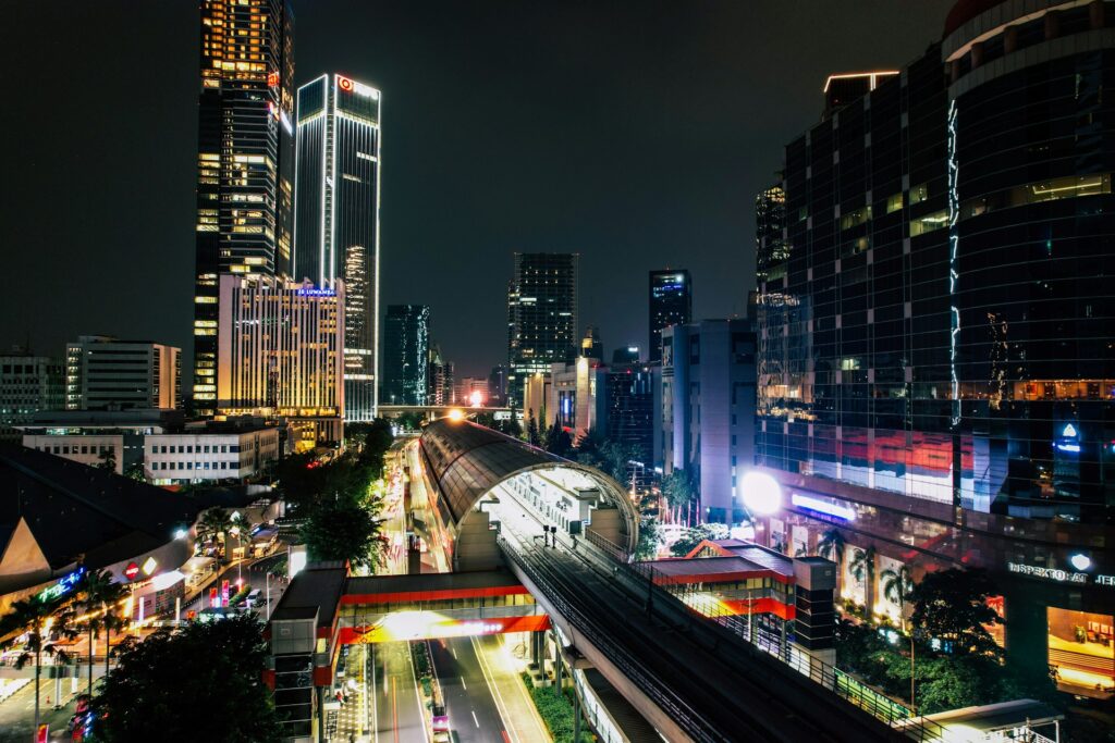 Jakarta skyline modern digital economy